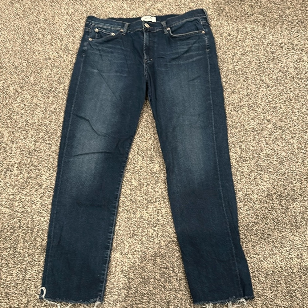 Agolde Raw Hem Ankle Length Jeans Sz 32